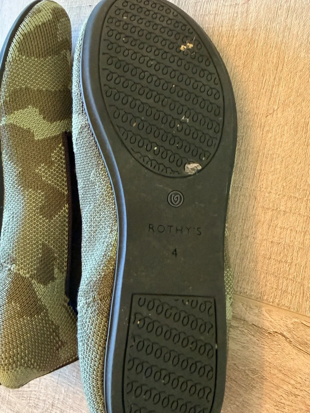 ROTHYS Kids Camo Slip-On Loafers Shoes